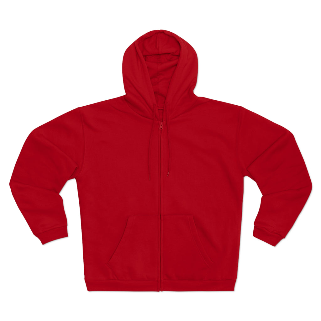 Neon Lion Zip Hoodie - Vibrant Colorful Back Print