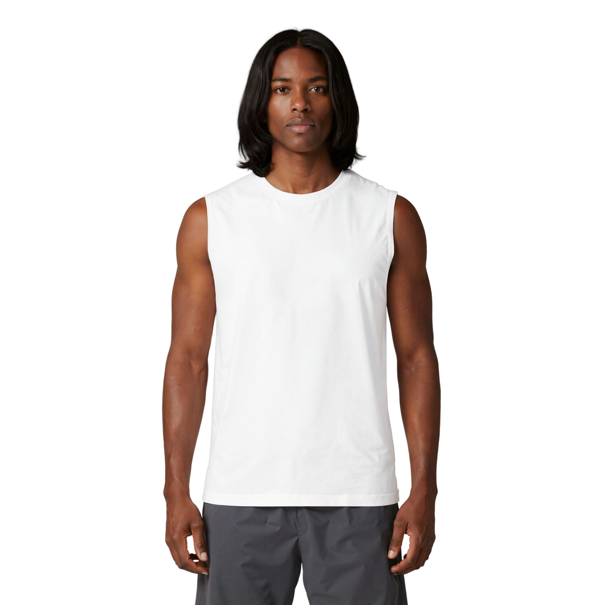 SMIC Logo Muscle Tank — Retro Racing Emblem Sleeveless Tee