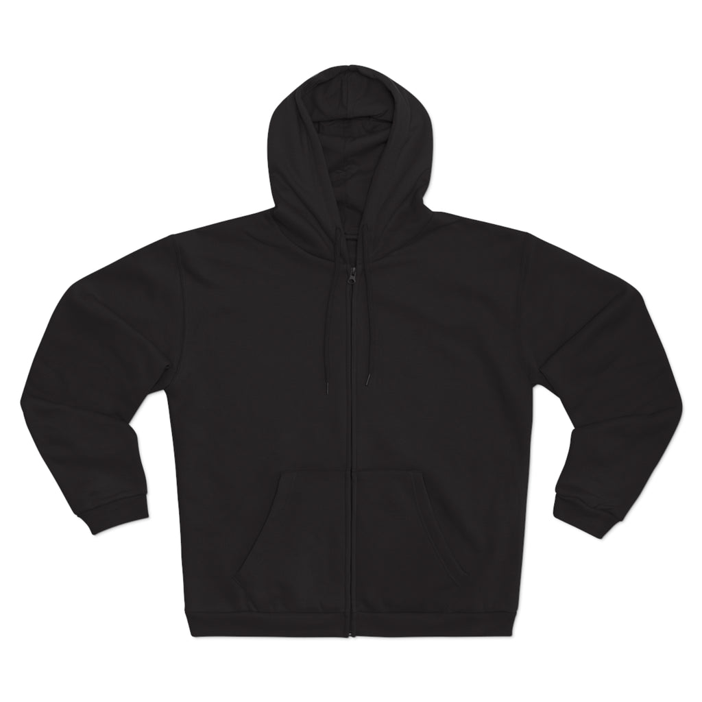 Neon Lion Zip Hoodie - Vibrant Colorful Back Print