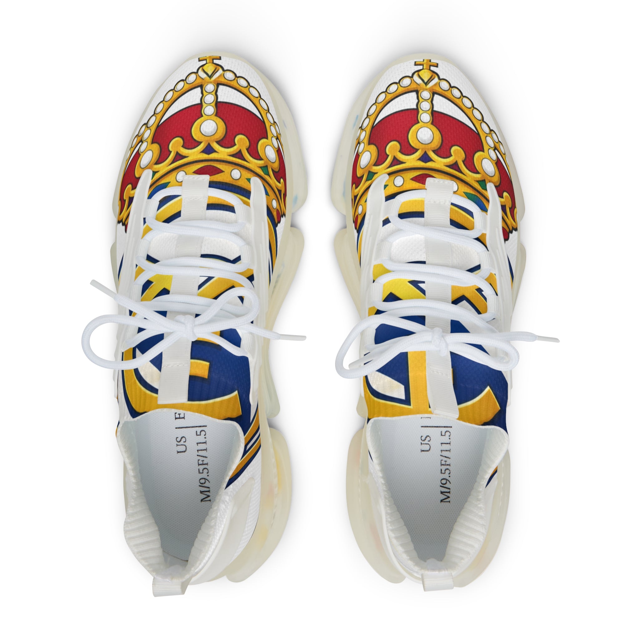 Regal Crown Mesh Sneakers — Men's Royal Athletic Shoes