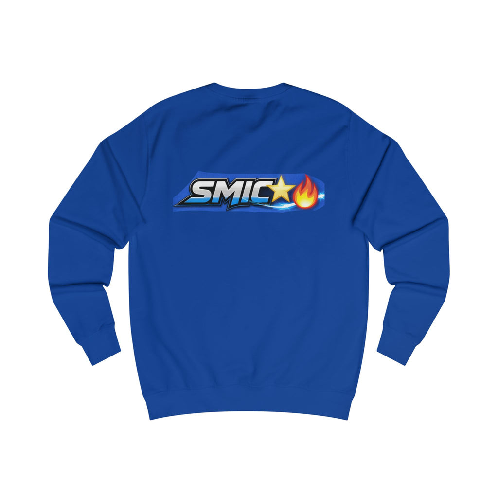 SMIC Logo Sweatshirt — Retro Racing Flame Crewneck
