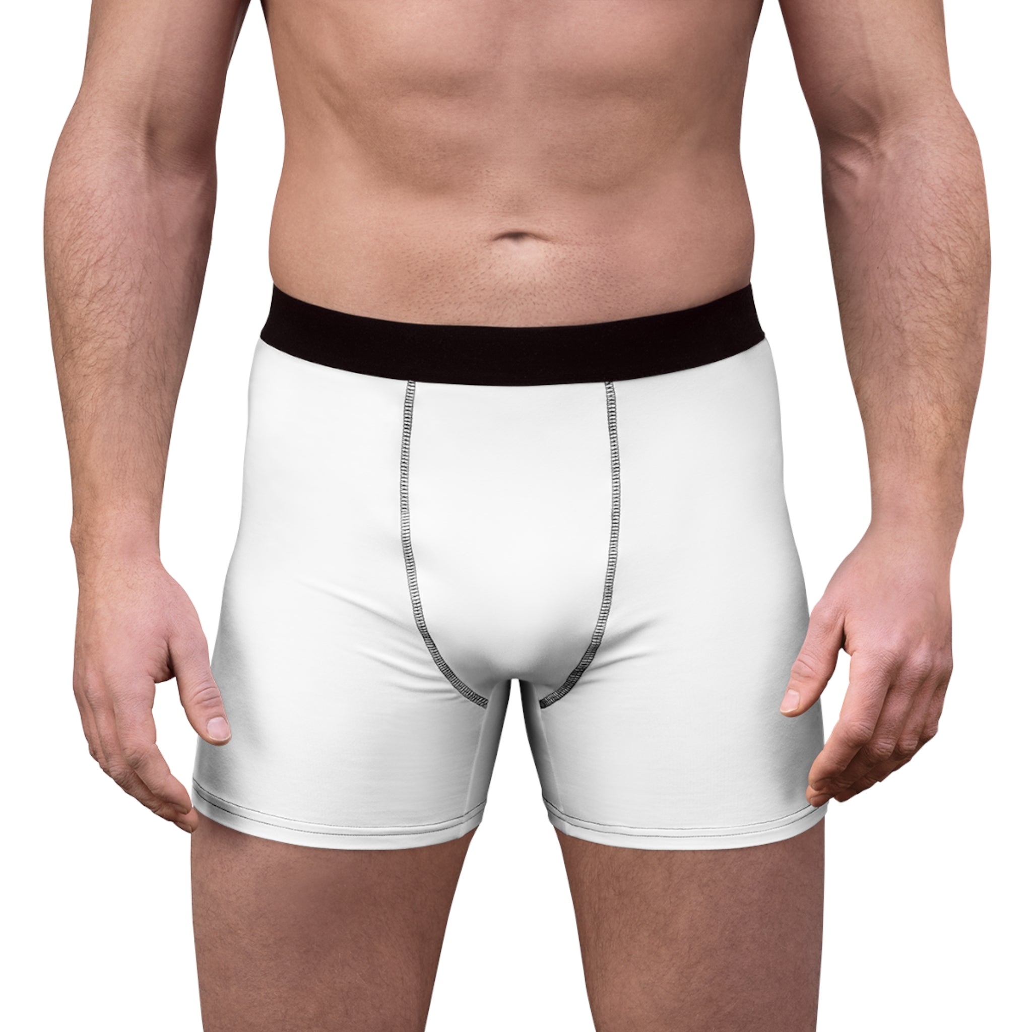 Boxer Briefs — Edgy Barbed Wire Graphic All-Over Print