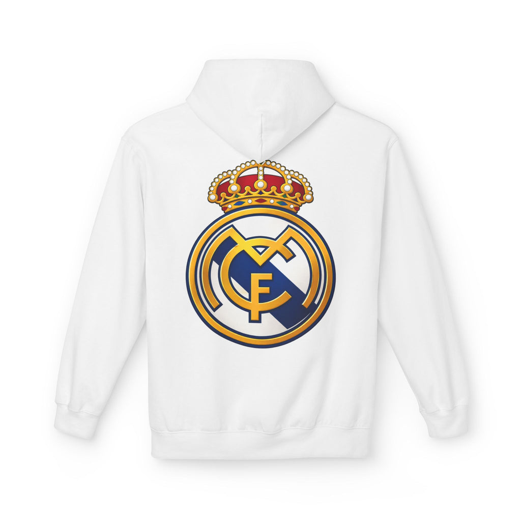 Hoodie — Real Madrid Crest Back Print Pullover