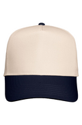 Five Panel Two Tone Cap