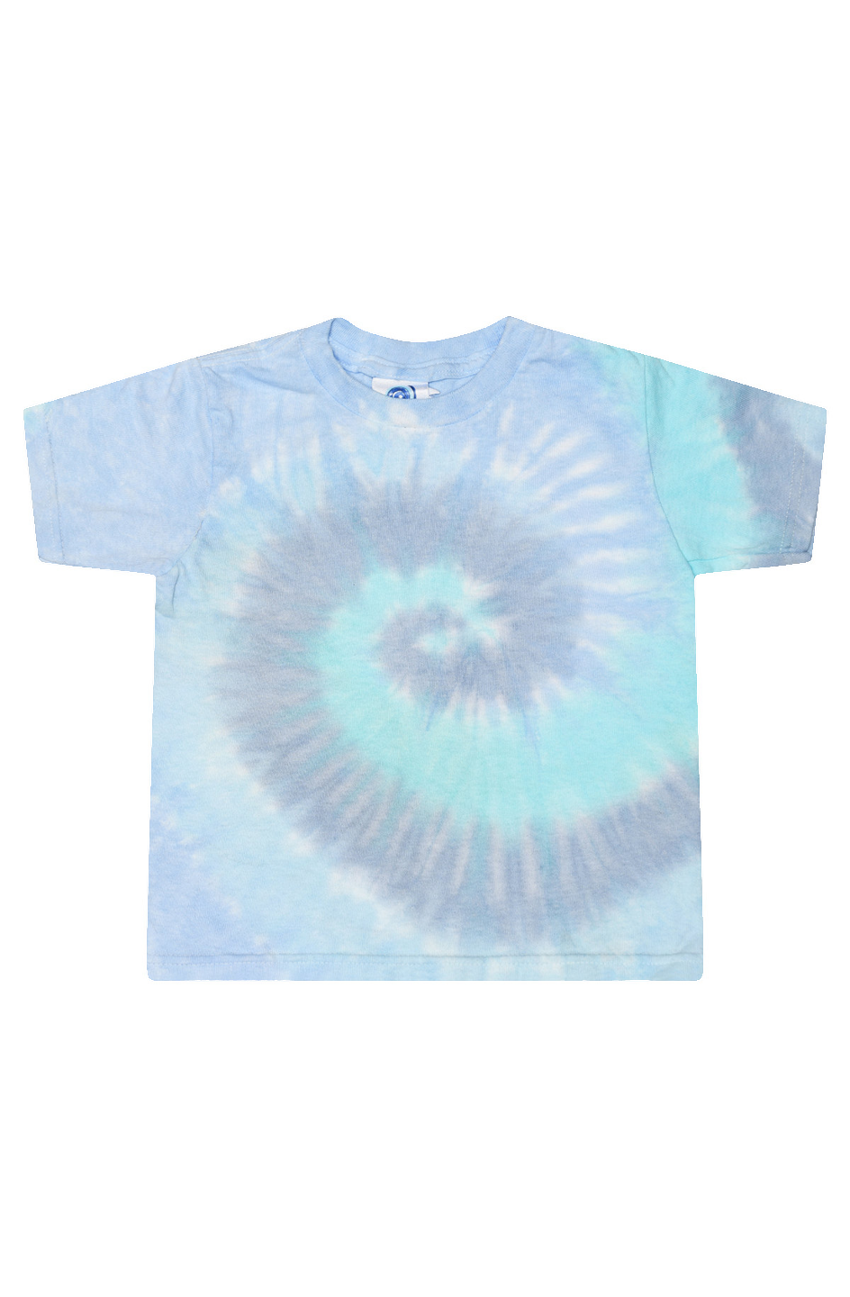 Tie-Dye Lagoon Ladies' Cropped T-Shirt