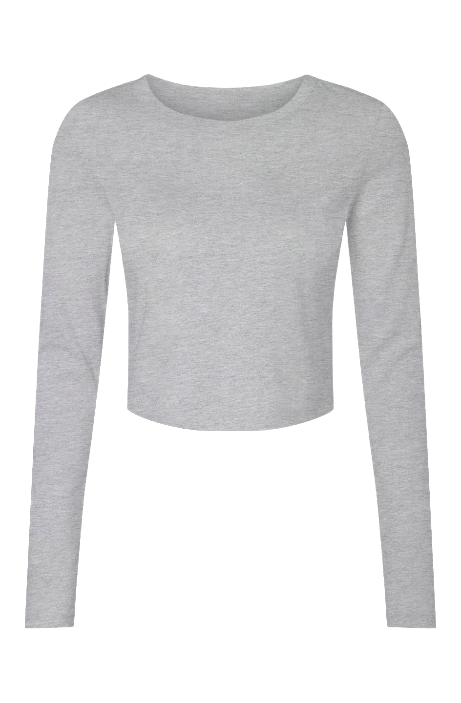 Womens Micro Rib LS Baby Tee