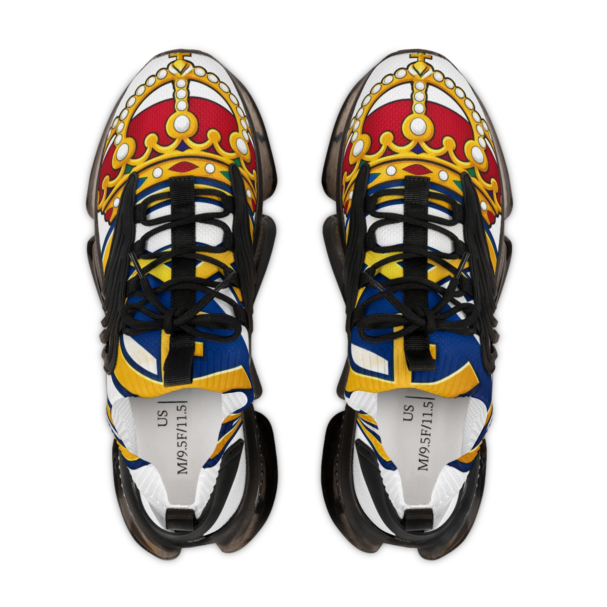 Regal Crown Mesh Sneakers — Men's Royal Athletic Shoes
